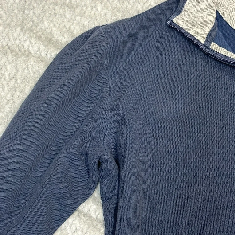 Los Angeles Rams Sweater Mens Large‎ Gray Vineyard Vines 1/4 Zip Pullover Pima